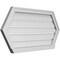Ekena Millwork Half Round Surface Mount PVC Gable Vent: Functional, w/ 2"W x 2"P Brickmould Sill Frame, 38"W x 19"H GVPHR38X1903SF - alternate 2